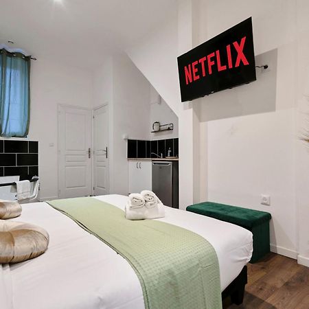 Ng Prestige - Miln 1 - Balneo - Wifi & Netflix Apartment Roubaix Luaran gambar